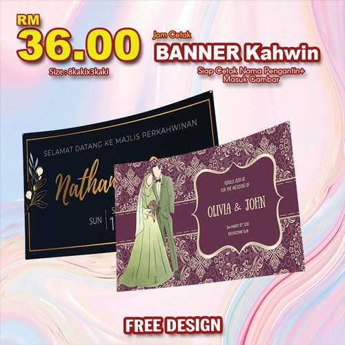 Banner kahwin