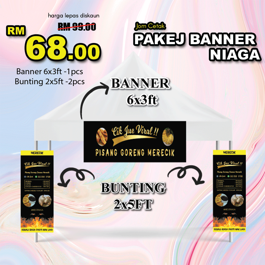 Pakej Banner Niaga 1