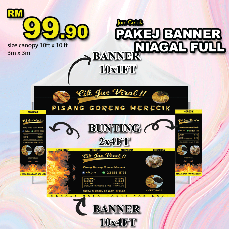 Pakej Banner Niaga 4