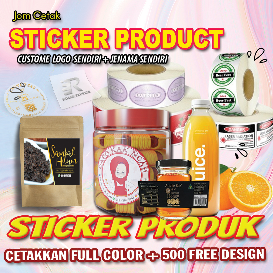 Sticker Product (standard size)