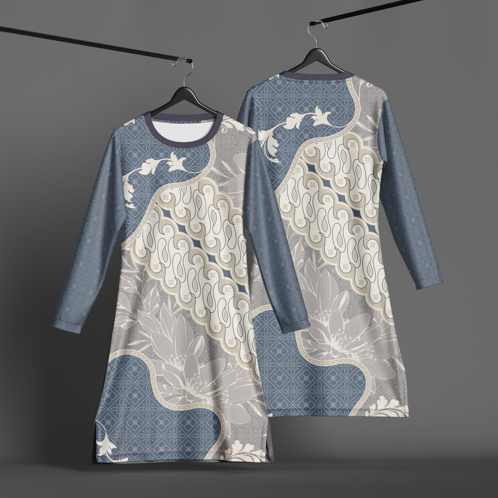 MUSLIMAH BATIK SUBLIMATION V1-001