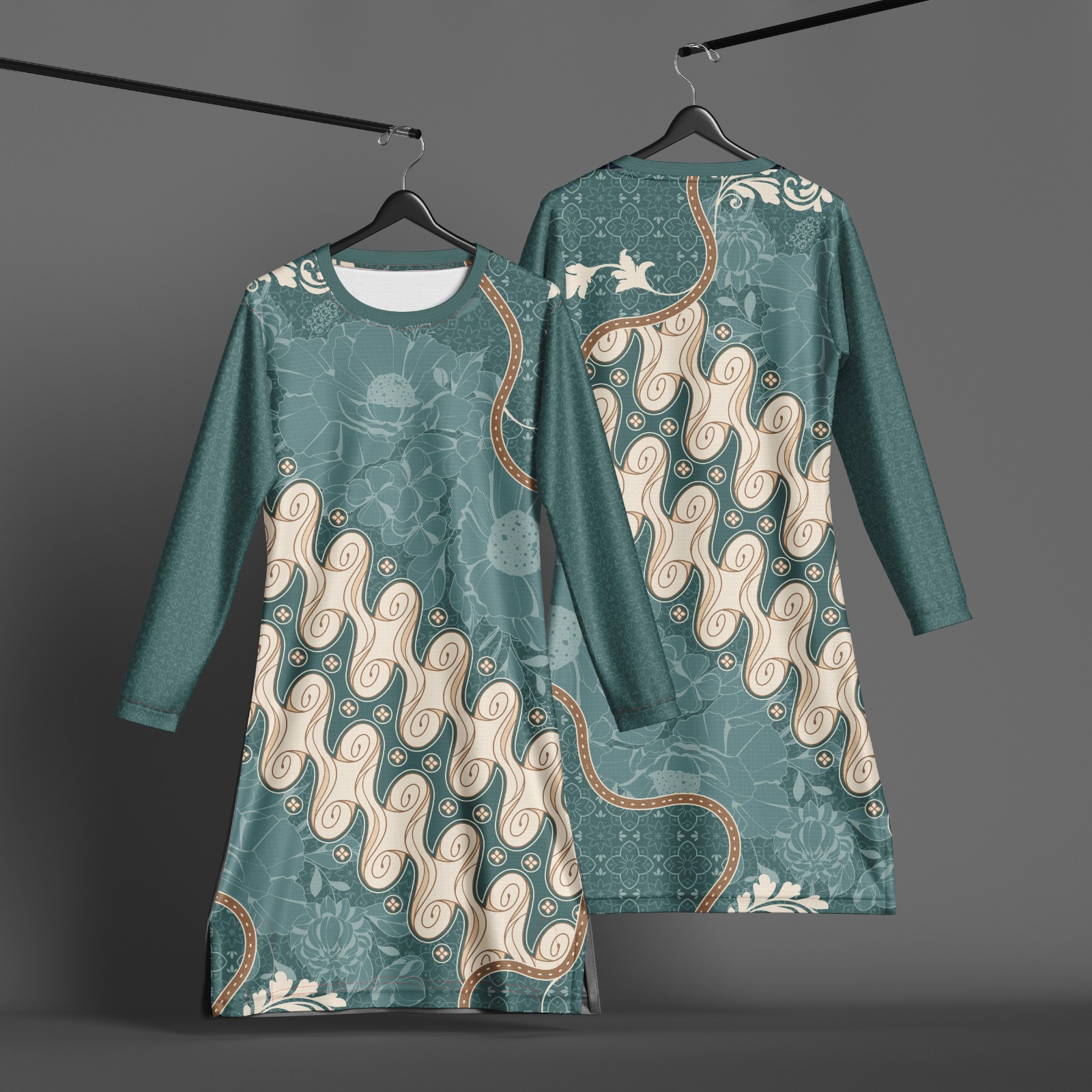 MUSLIMAH BATIK SUBLIMATION V1-003