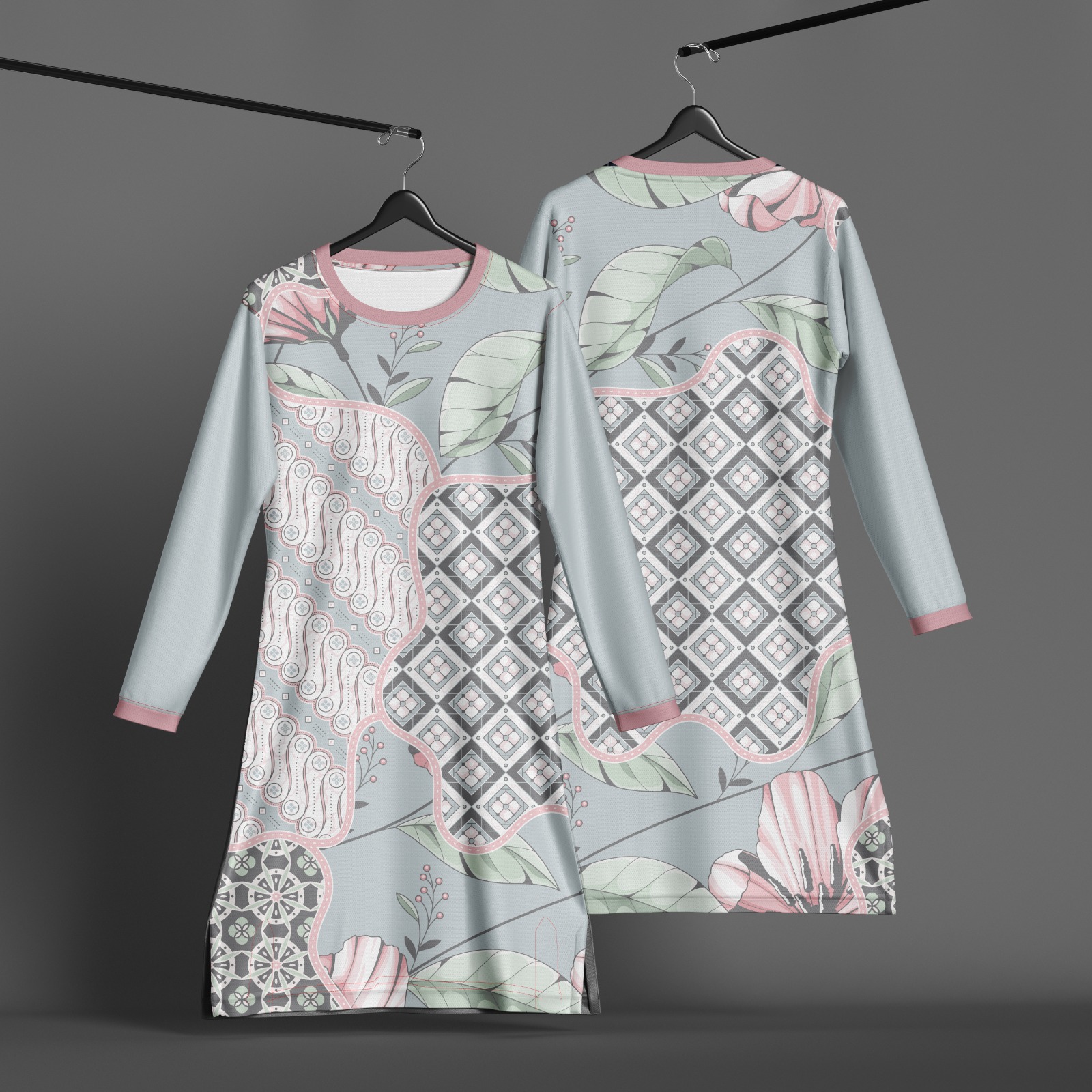 MUSLIMAH BATIK SUBLIMATION V1-004