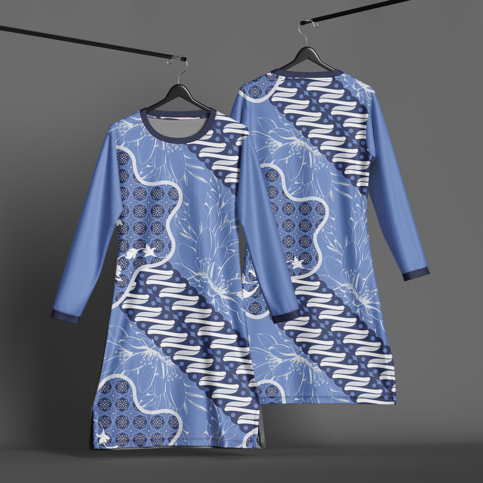 MUSLIMAH BATIK SUBLIMATION V1-007