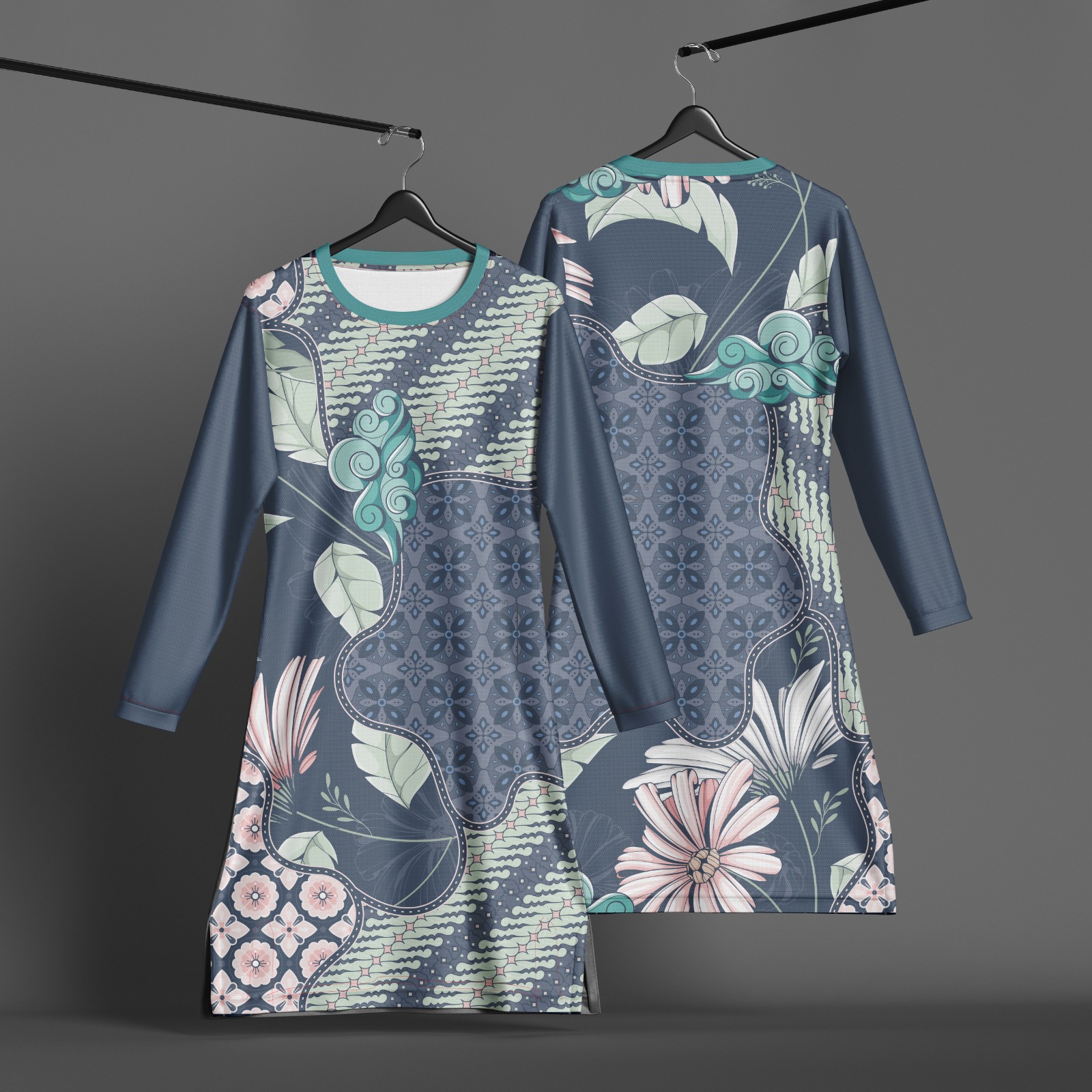 MUSLIMAH BATIK SUBLIMATION V1-0010