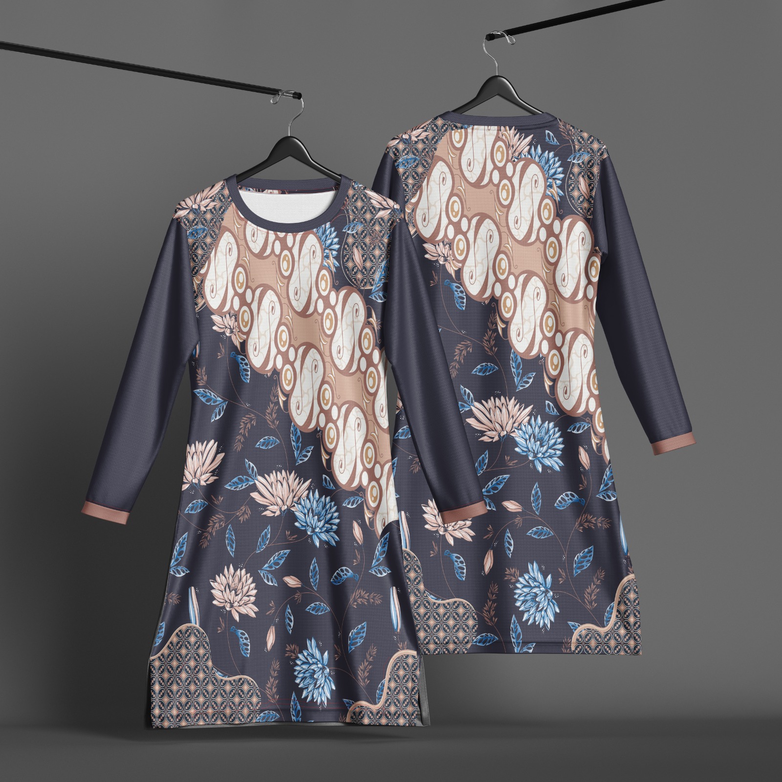 MUSLIMAH BATIK SUBLIMATION V1-0012