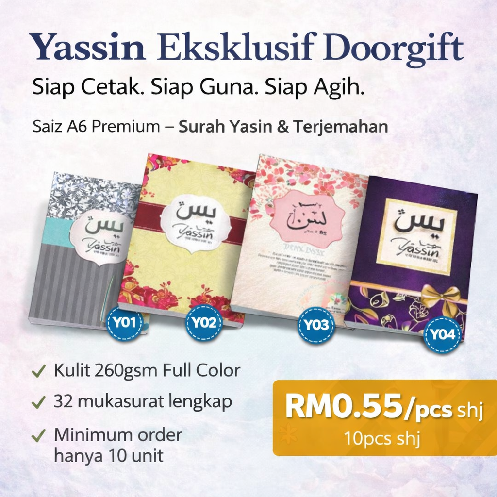 YASSIN EXLUSIF DOORGIFT (READY MADE)